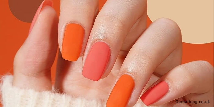 Orange nail polish colors