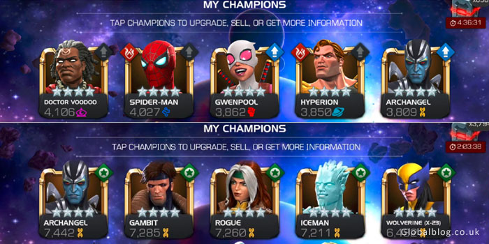 MCOC Best Champions