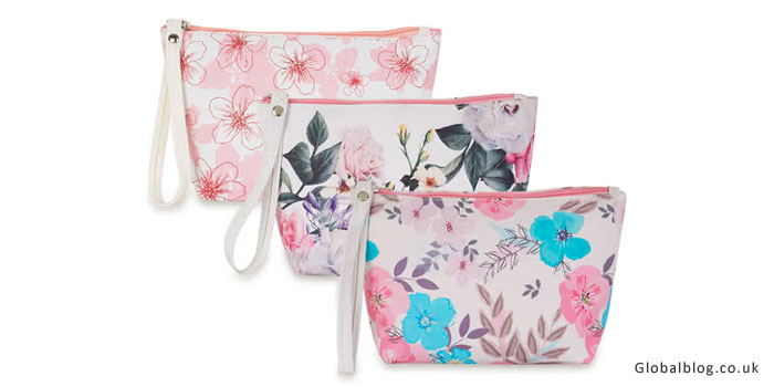 Floral Makeup Bags