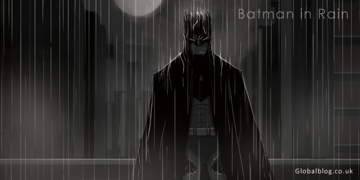 Batman in Rain