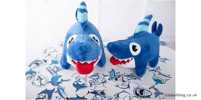 Naughty Dog Shark Plush