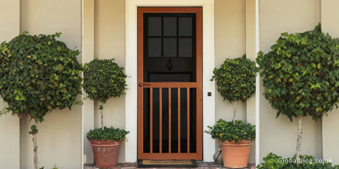 Wooden Screen Door