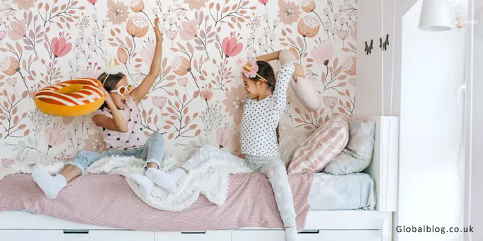 Pink Wallpaper for Kids