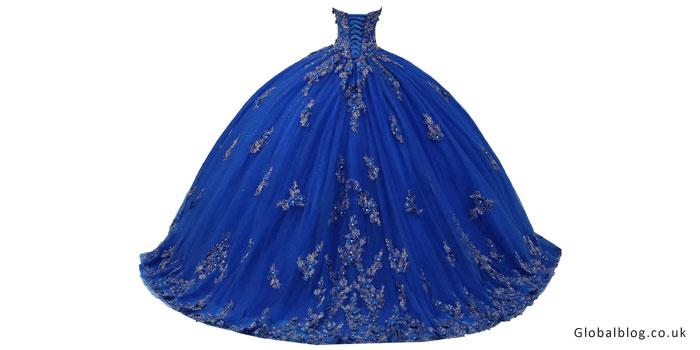 Royal Blue Quince Dress