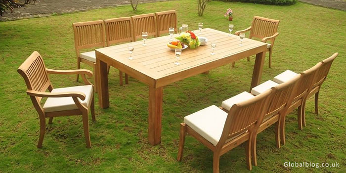 Teak Outdoor Dining Table